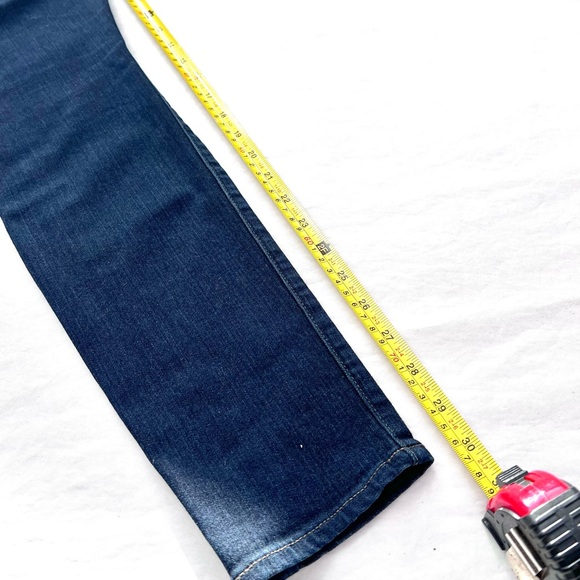 Paige Hoxton Ultra Skinny Dark Wash 27 High Rise - Picture 5 of 7